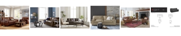 Furniture Myars Leather Sofa Collection